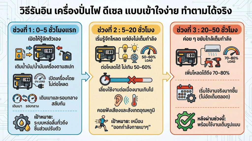 เครื่องปั่นไฟ ดีเซล