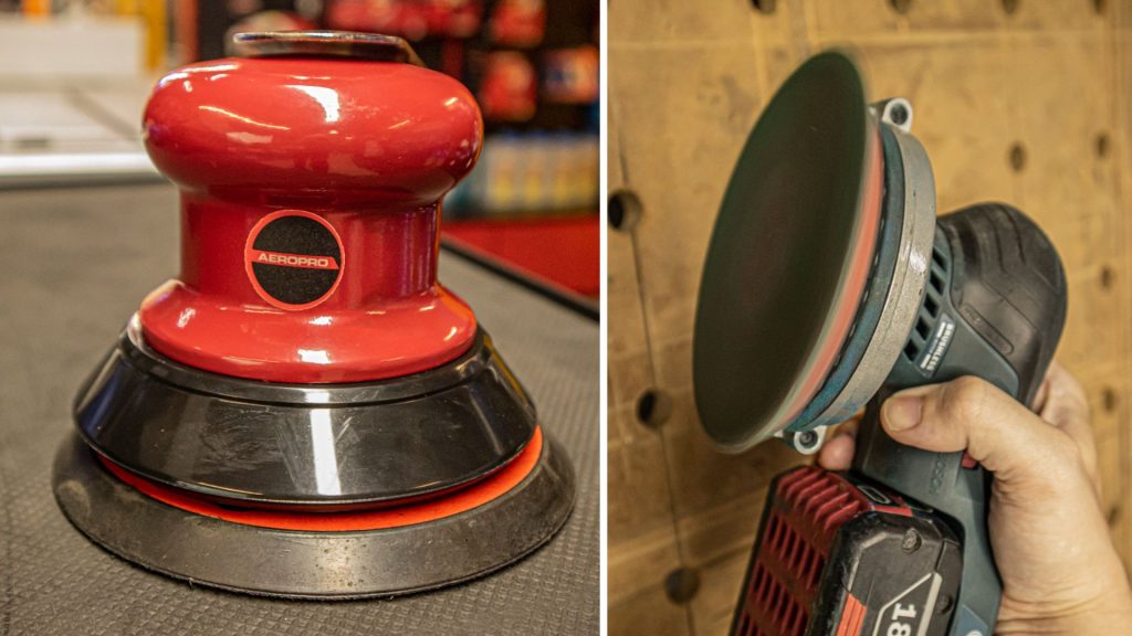 เครื่องขัดกระดาษทรายกลม