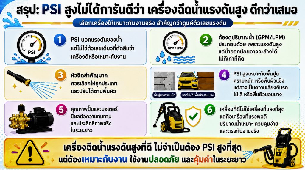 เครื่องฉีดน้ำแรงดันสูง